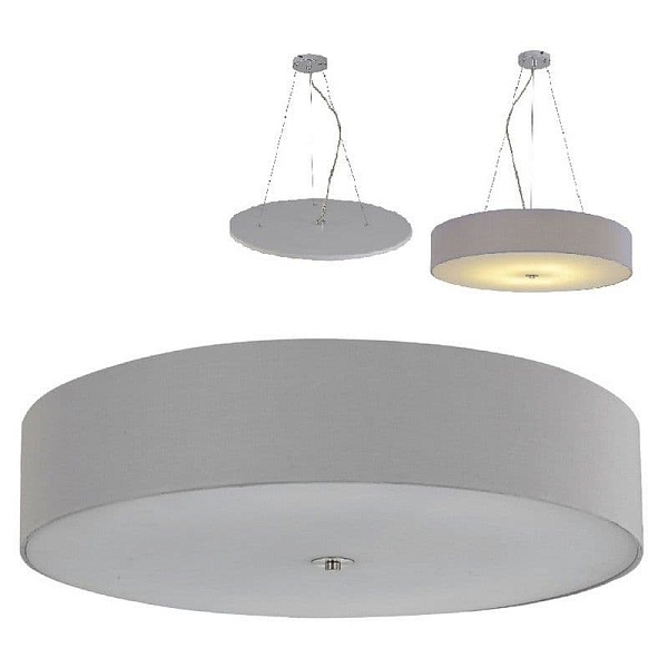 Светильник потолочный CRYSTAL LUX JEWEL JEWEL PL700 GRAY